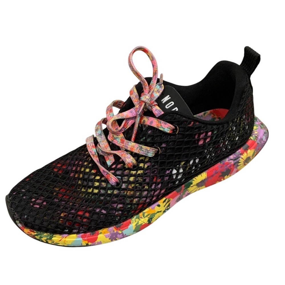 NOBULL Floral Mesh Runner 8.5W Synthetic Dopamine Athleisure Training Womens